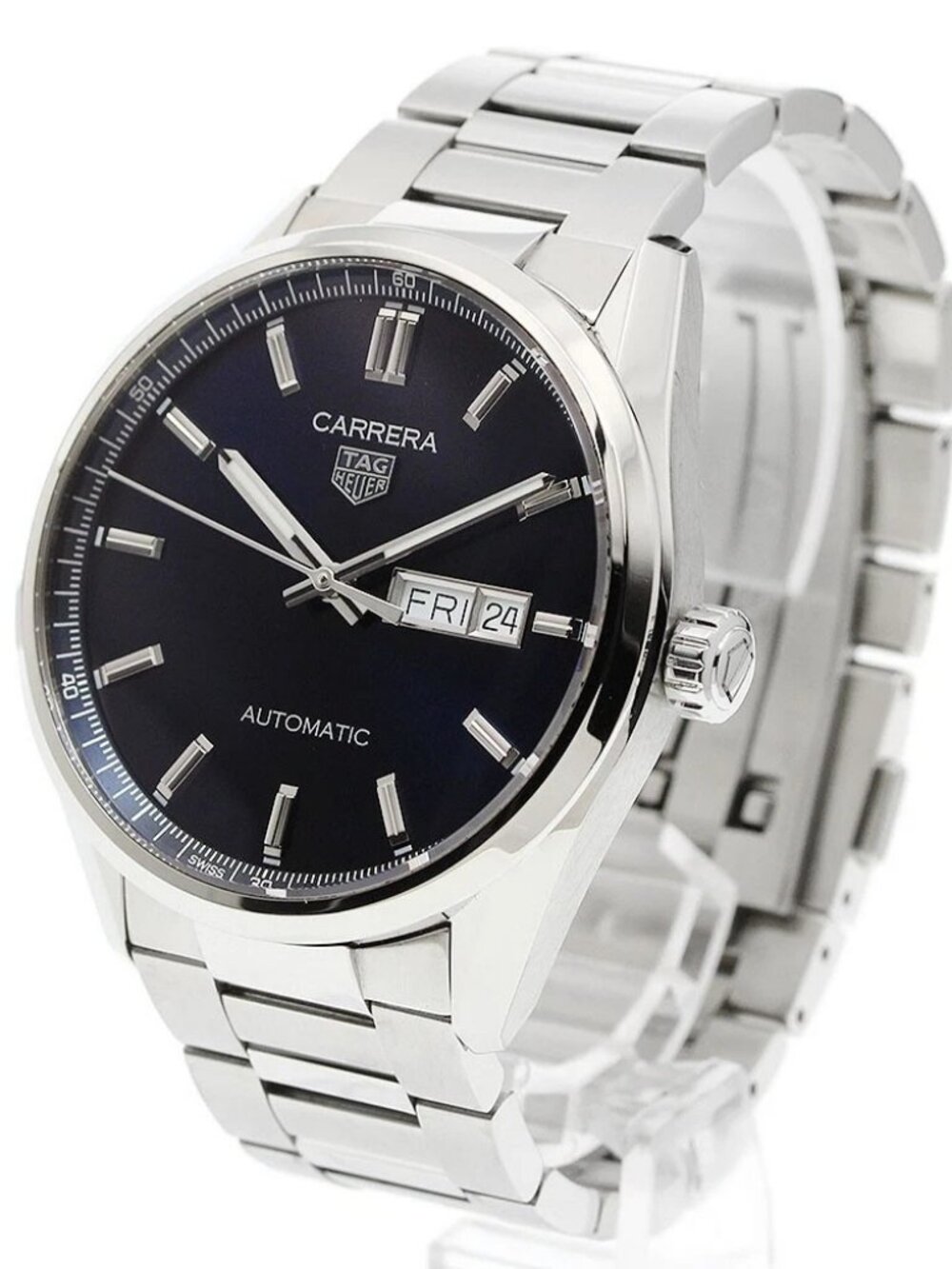 TAG HEUER Carrera Caliber 5 WBN2012.BA0640 Day date Automatic Men's Watch_956693
